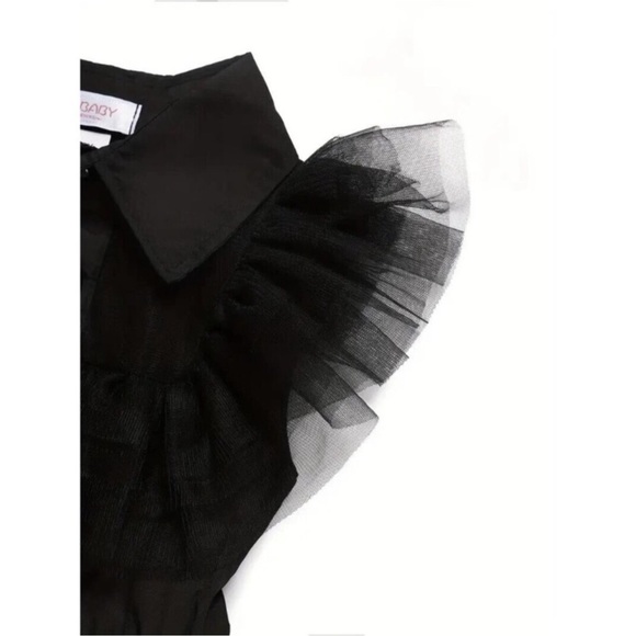 New Deluxe Dress Up Costume for Wednesday Addams Girls Halloween - Picture 5 of 8